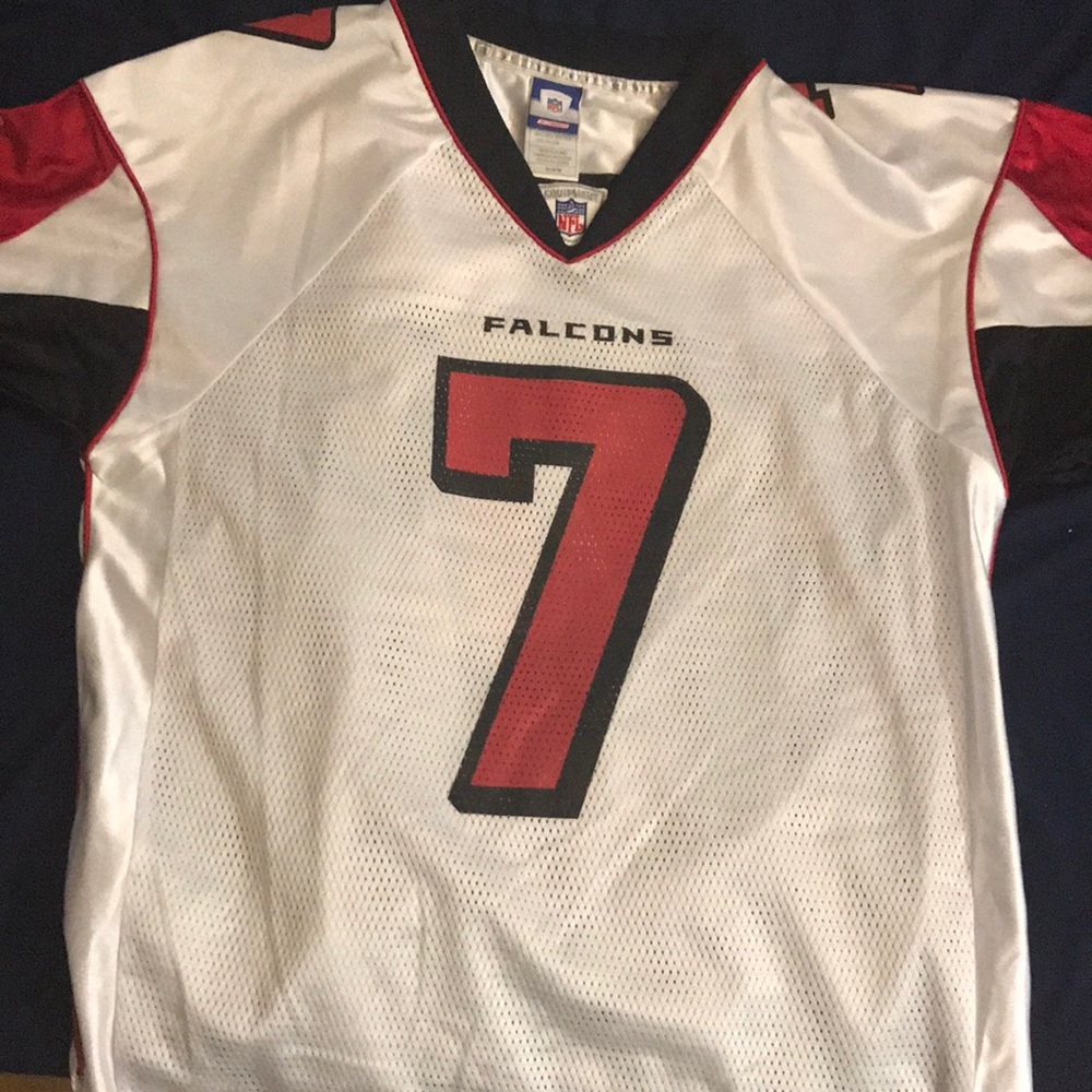 Mike Vick White Falcons Jersey